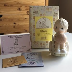 NIB Precious Moments “Give Ability A Chance” 1997